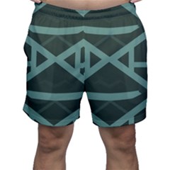 Geometric Design 01 Men s Shorts