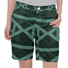 Geometric Design 01 Women s Pocket Shorts