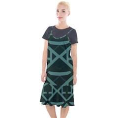 Geometric Design 01 Camis Fishtail Dress