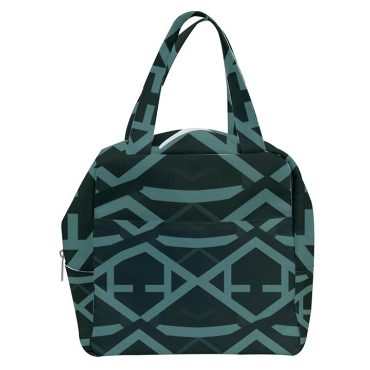 Geometric Design 01 Boxy Hand Bag