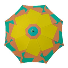 Geometric Design 02 Golf Umbrellas