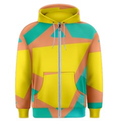 Geometric Design 02 Men s Zipper Hoodie