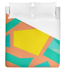 Geometric Design 02 Duvet Cover (queen Size)