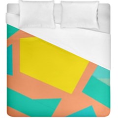 Geometric Design 02 Duvet Cover (king Size)