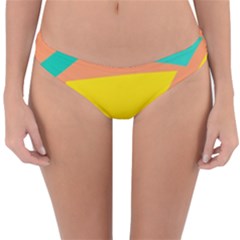 Geometric Design 02 Reversible Hipster Bikini Bottoms