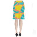 Geometric Design 02 Short Mermaid Skirt View2