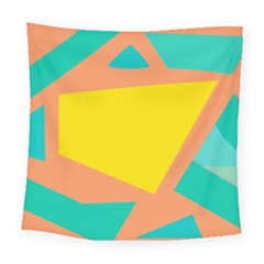 Geometric Design 02 Square Tapestry (large)