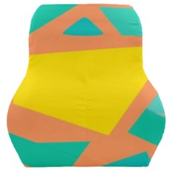 Geometric Design 02 Car Seat Back Cushion 