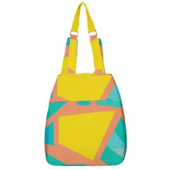 Geometric Design 02 Center Zip Backpack by myclothy