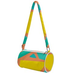 Geometric Design 02 Mini Cylinder Bag