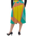 Geometric Design 02 Classic Velour Midi Skirt  View2