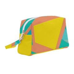 Geometric Design 02 Wristlet Pouch Bag (medium)