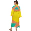 Geometric Design 02 Maxi Kimono View2