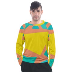 Geometric Design 02 Men s Long Sleeve Raglan T-shirt