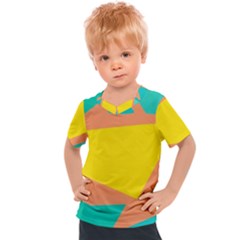 Geometric Design 02 Kids  Sports T-shirt