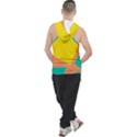 Geometric Design 02 Men s Sleeveless Hoodie View2