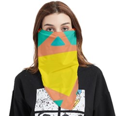 Geometric Design 02 Face Covering Bandana (triangle)