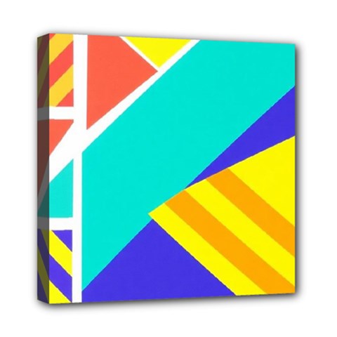 Geometric  Design 04 Mini Canvas 8  X 8  (stretched)