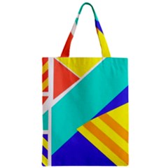 Geometric  Design 04 Zipper Classic Tote Bag