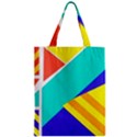 Geometric  Design 04 Zipper Classic Tote Bag View1