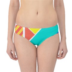 Geometric  Design 04 Hipster Bikini Bottoms