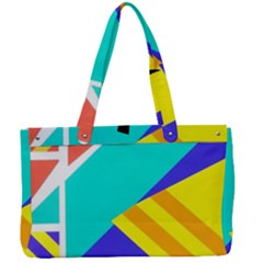 Geometric  Design 04 Canvas Work Bag