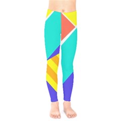 Geometric  Design 04 Kids  Leggings