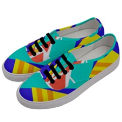 Geometric  Design 04 Men s Classic Low Top Sneakers