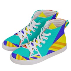 Geometric  Design 04 Women s Hi-top Skate Sneakers