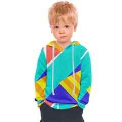 Geometric  Design 04 Kids  Overhead Hoodie