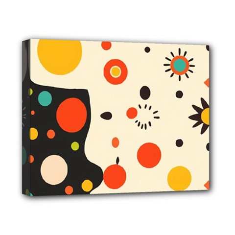 Geometric Design Canvas 10  X 8  (stretched)