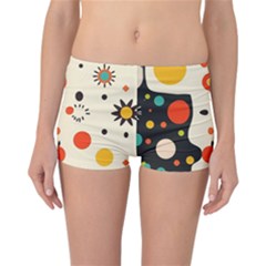 Geometric Design Reversible Boyleg Bikini Bottoms by myclothy