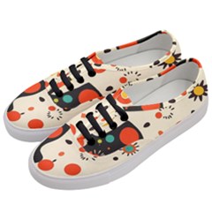 Geometric Design Women s Classic Low Top Sneakers by myclothy