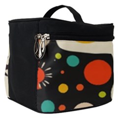 Geometric Design Make Up Travel Bag (small)