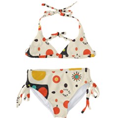 Geometric Design Kids  Classic Bikini Set