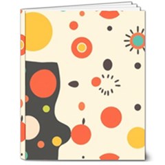 Geometric Design 8  X 10  Softcover Notebook