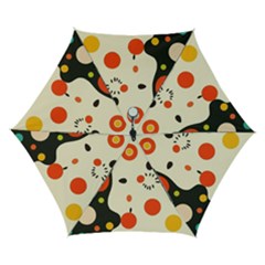 Geometric Design Automatic Folding Umbrella With Case (small) by myclothy