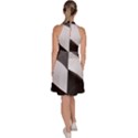 Geometric Design o6 Sleeveless Halter Neck A-Line Dress View4