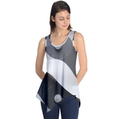 Geometric Design O6 Sleeveless Tunic