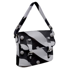 Geometric Design O6 Buckle Messenger Bag