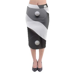 Geometric Design O6 Midi Pencil Skirt