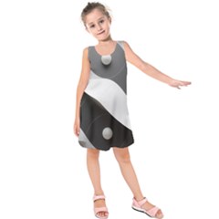 Geometric Design O6 Kids  Sleeveless Dress