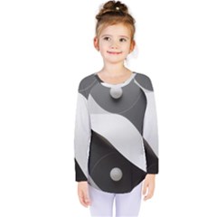 Geometric Design O6 Kids  Long Sleeve T-shirt