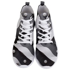 Geometric Design O6 Men s Lightweight High Top Sneakers