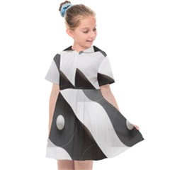 Geometric Design O6 Kids  Sailor Dress