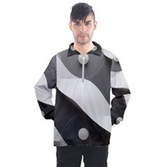 Geometric Design O6 Men s Half Zip Pullover