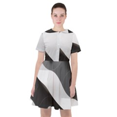 Geometric Design O6 Sailor Dress