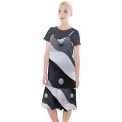 Geometric Design O6 Camis Fishtail Dress