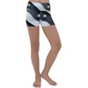 Geometric Design o6 Kids  Lightweight Velour Yoga Shorts View1