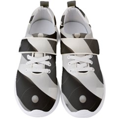 Geometric Design O6 Men s Velcro Strap Shoes